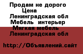 Продам не дорого › Цена ­ 2 500 - Ленинградская обл. Мебель, интерьер » Мягкая мебель   . Ленинградская обл.